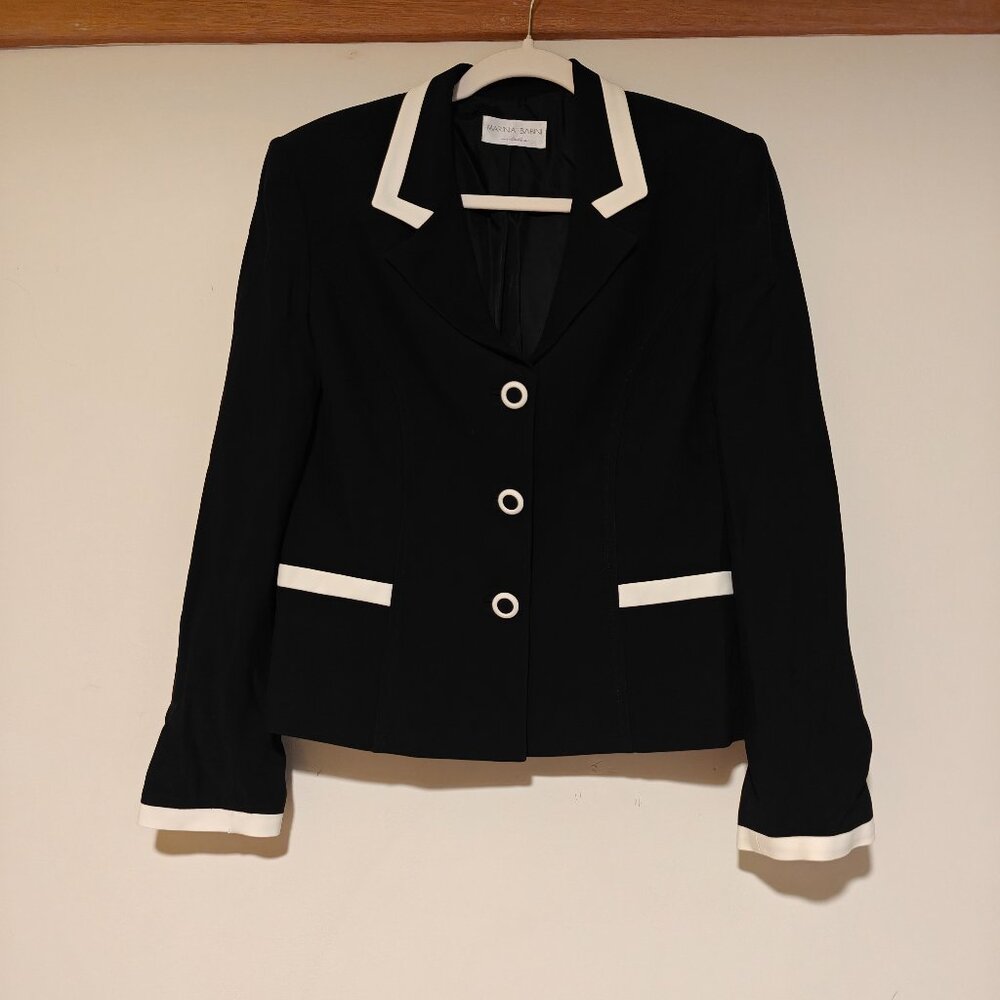 90s Italian runway brand Marina Babini Blazer sz